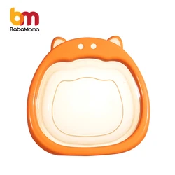 Plastic Transparent  Baby Washing Proof Face Foot Wash Basin