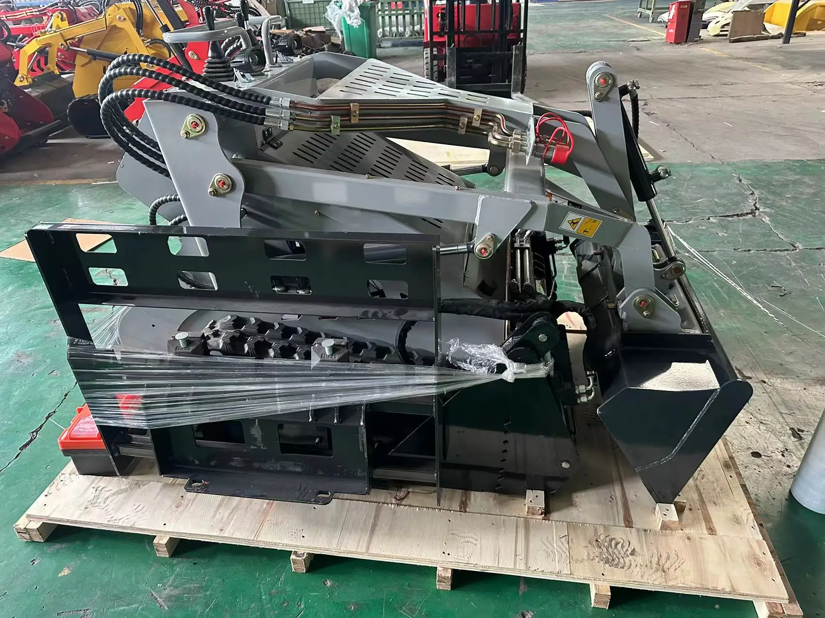 380KG 450KG Mini Skid Steer Loader Front Loader Backhoe Mower Versatile Landscaping Lifting Multi-Purpose Use