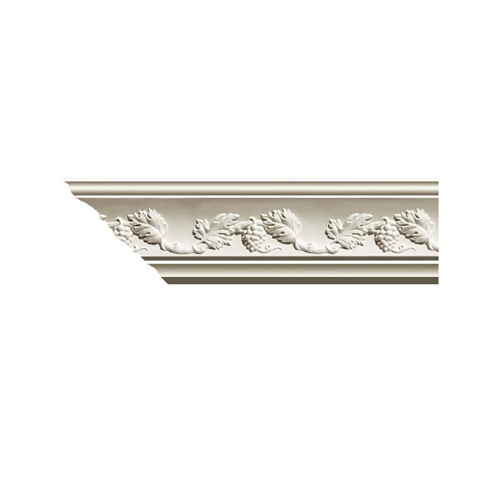 China factory manufacture polyurethane decorative foam cornice molding factory made PU moulding