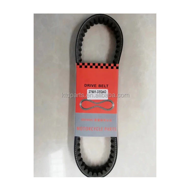 KTD 27601-33GAO Трансмиссия V-ребристая канавка зубцов V-ремень для скутера CVT приводной V-ремень