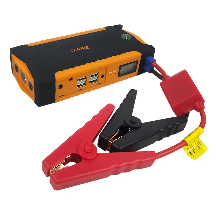 Sharmeal High Quality Car 12V Solar X4 6000A Air Pump 4 In 1 Battery Jump Starter