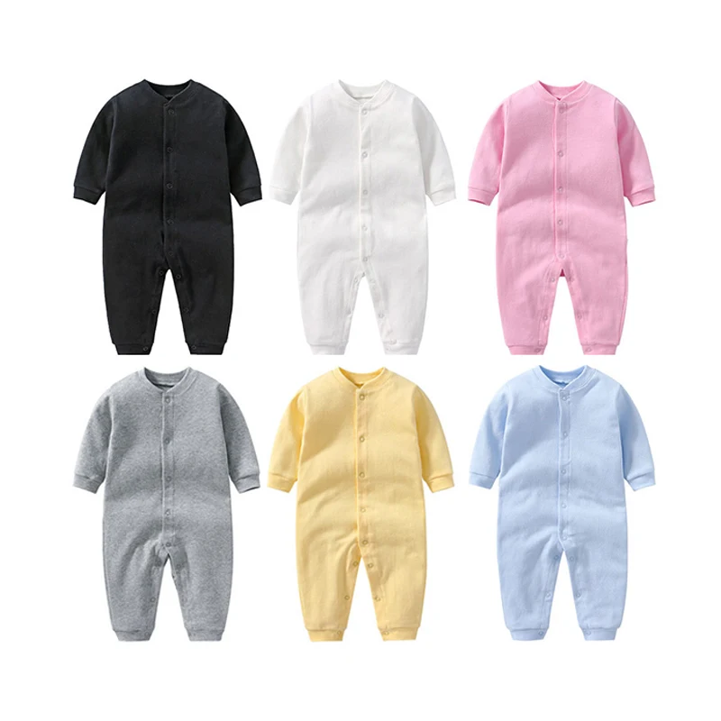 manufacturer 2022 Winter Baby Jumpsuit 6-12 Months Knitted Baby Girl Romper Jumpsuit One Piece Jumpsuit For Babies
