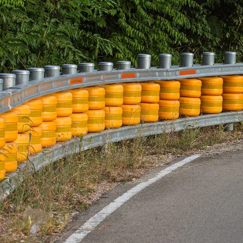 EVA Highway Guardrail Barrier Anti Crash Guardrail Traffic Safety Rolling Systems Guardrail Road Roller Barrier