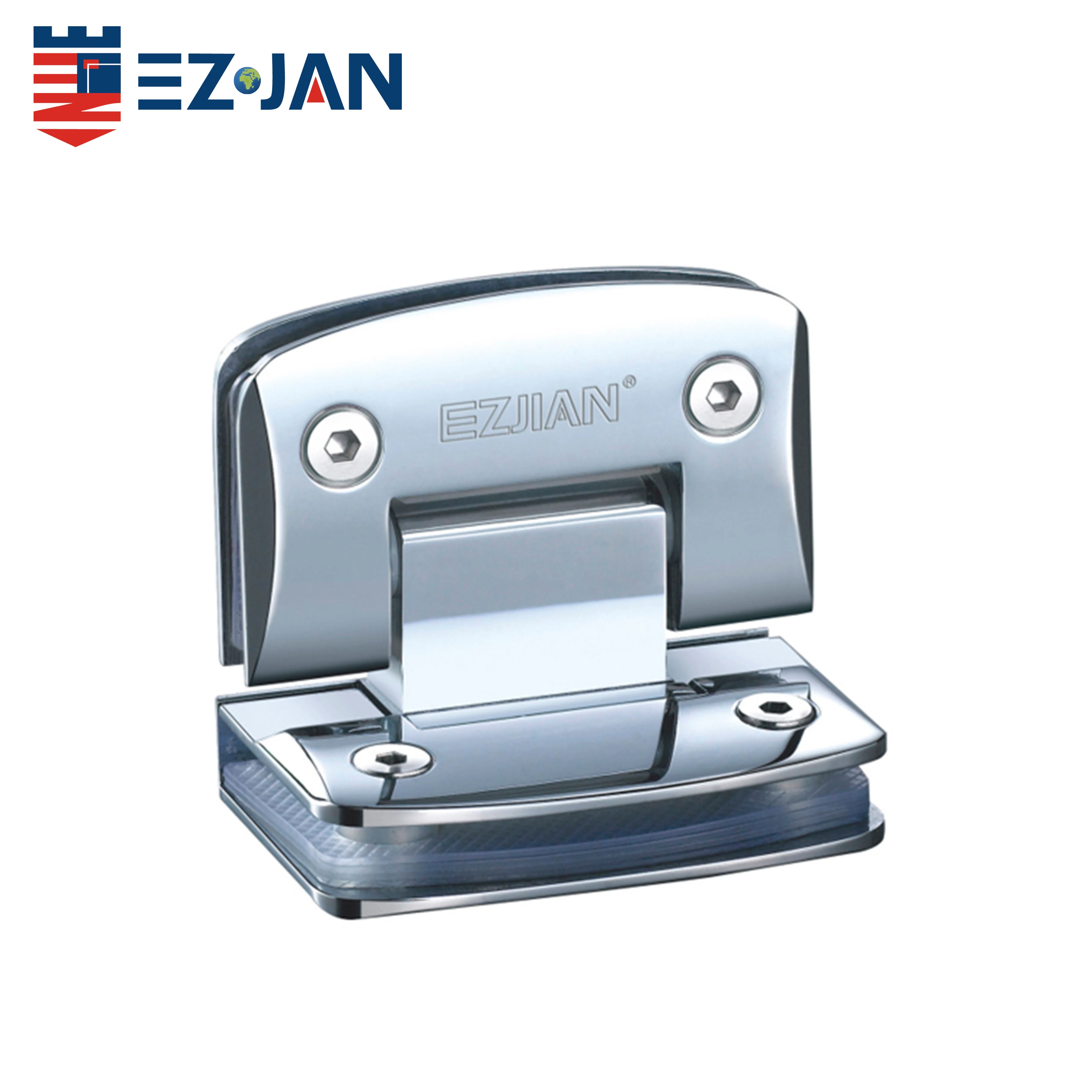 Special type 90 degree glass to glass bathroom bathroom accessories Brass material shower hinge