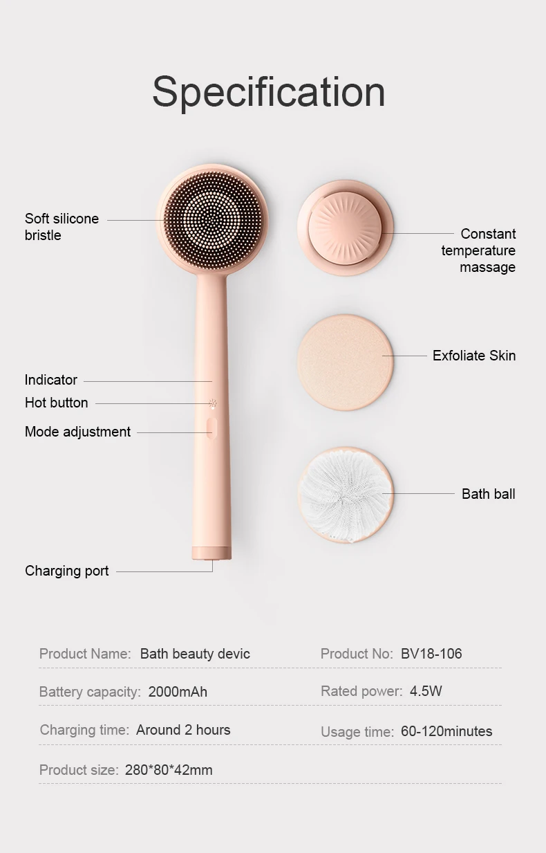 product 2021 oil in japan body massage suit with high quality PMD CleanBody