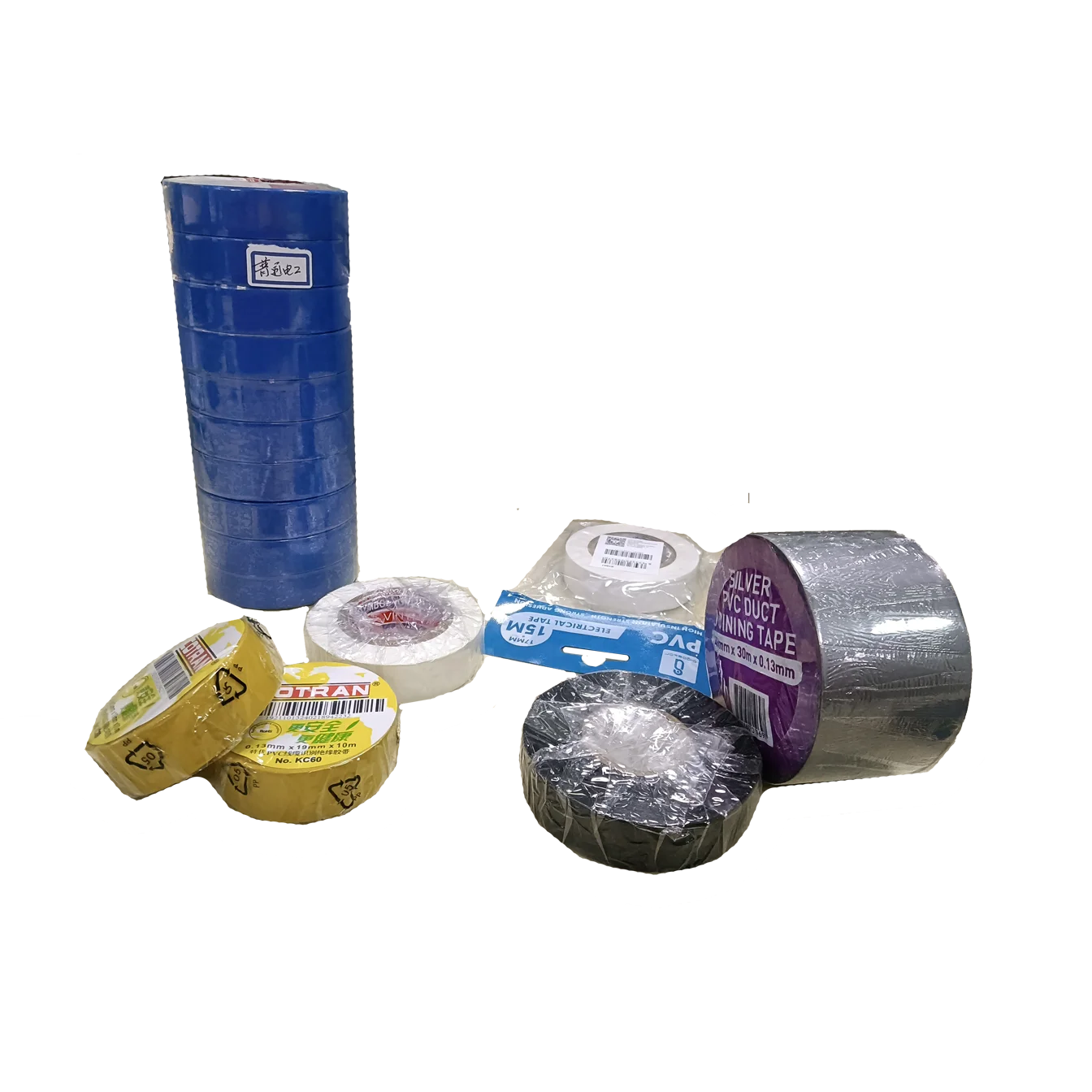 Custom printed vinyl pvc insulation electric electrical tape Colorful water proof black wire liquid waterproof self adhesive