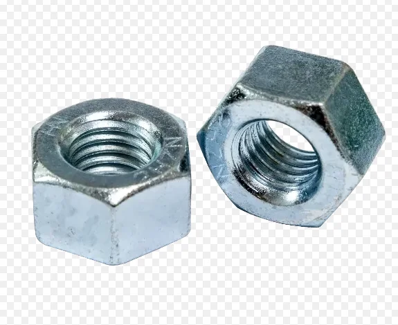 DIN934  carbon steel   hex head nut M6 M8 M10 different types of nuts and bolts