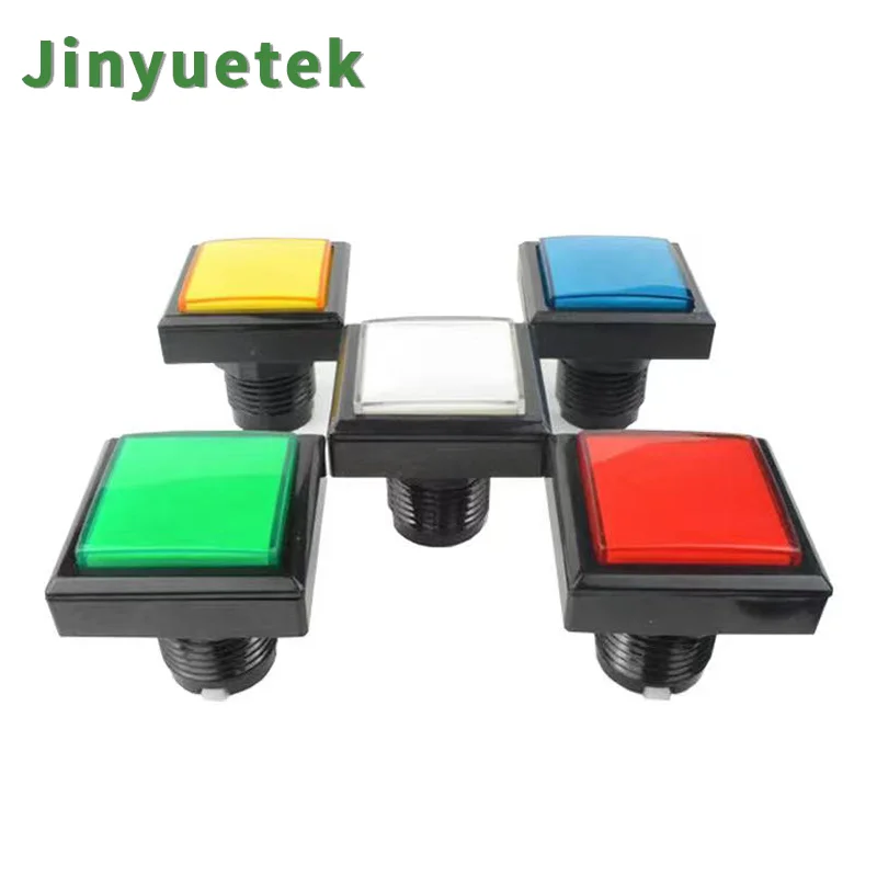 45mm 60mm Led square Button Switch Push for Arcade Game