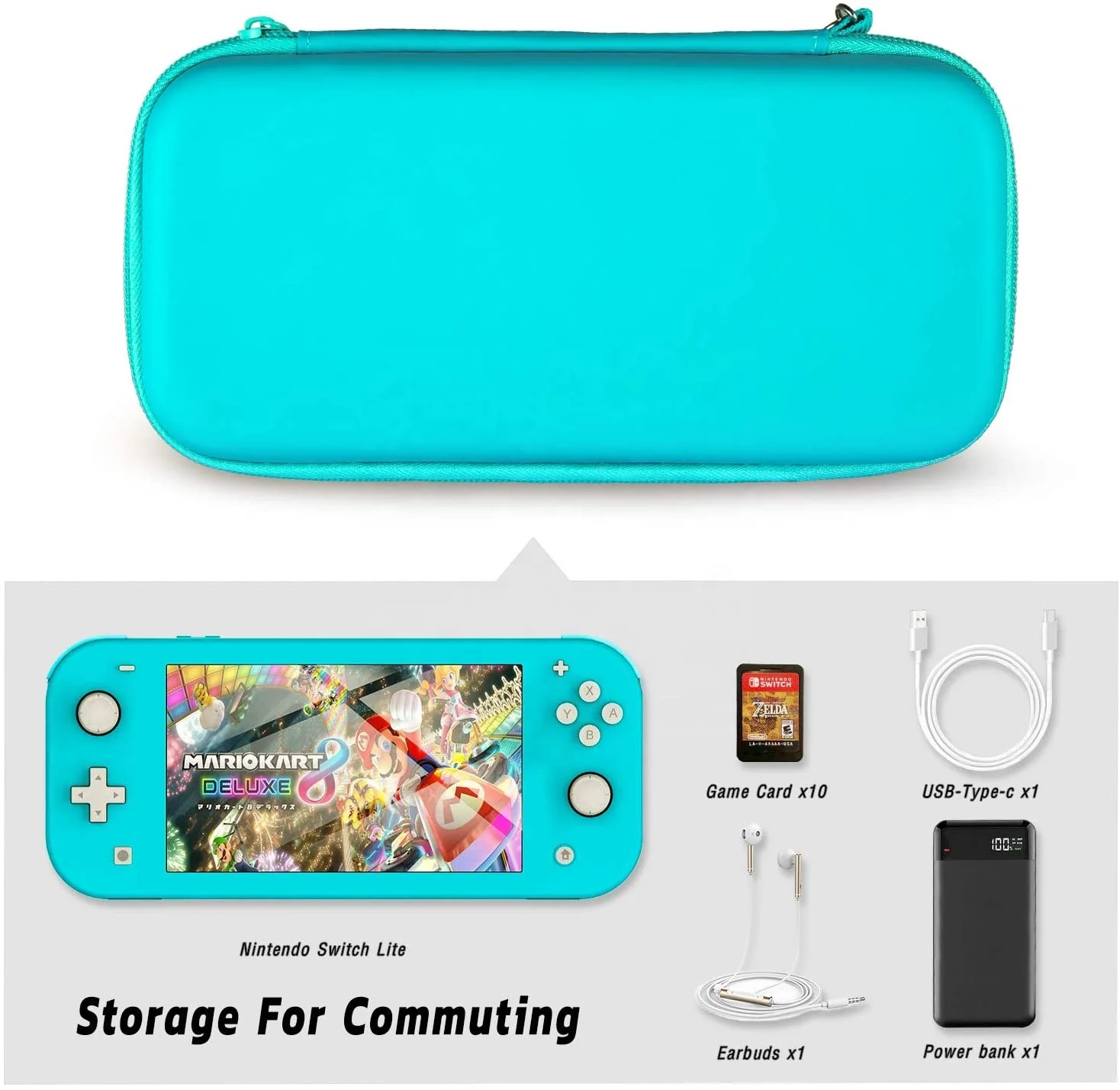 Жесткий чехол из ЭВА для путешествий Nintendo Switch