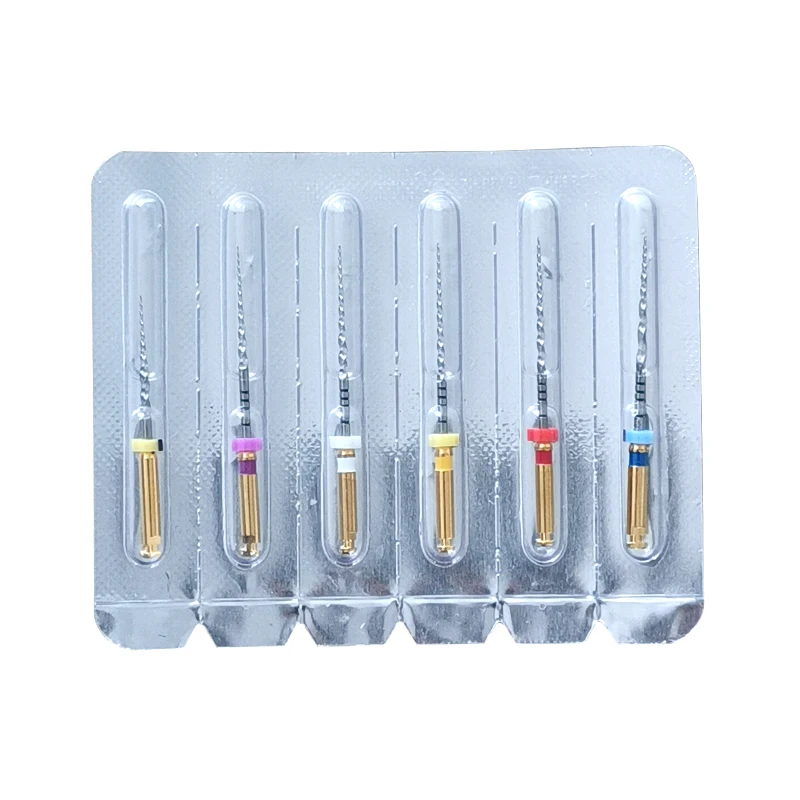 Denxy Dental Instrument Hand Use Engine Use Root Canal Endo Files Dental Material K file H file Stainless Steel Barbed Broaches