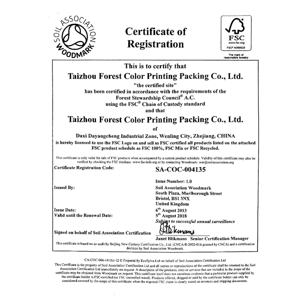 
F019 Forest packing cheap price wholesale waxed white custom cardboard carton corrugated box 