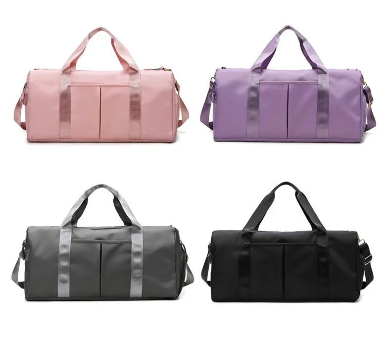 New Sports Wet And Dry Separation Nylon Waterproof Sports Swimming Gym Duffle Bag Yoga travel Hiking camping Tote shoulder bags