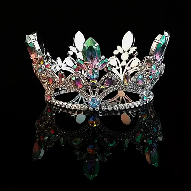 Wholesale Contour Band Crowns Miss World Beauty Pageant Crown Custom Tiaras