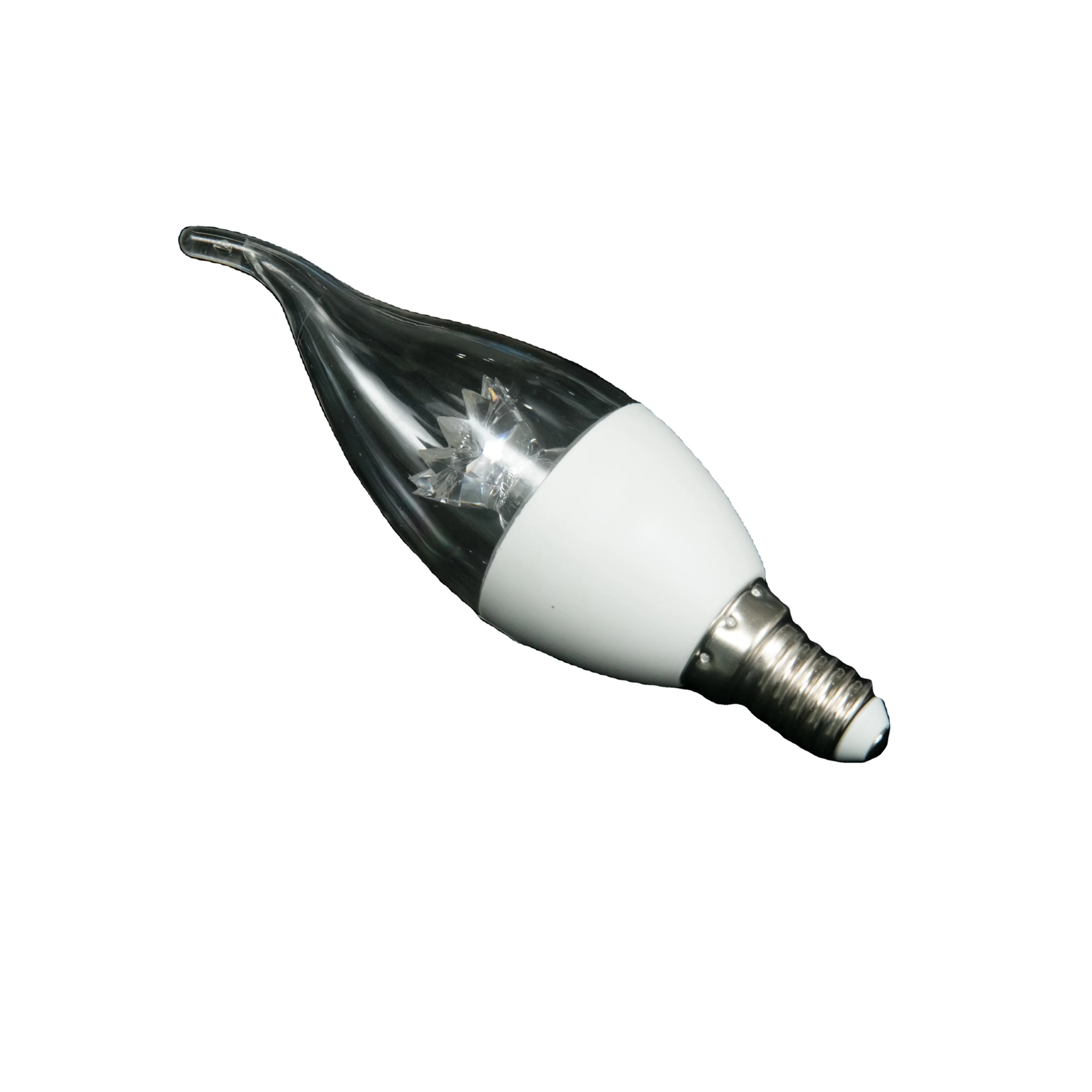 LED Candle Bulbs LED-CT37-lens 3W4w5w6w7w8w with Lotus Lens LED Light Bulb