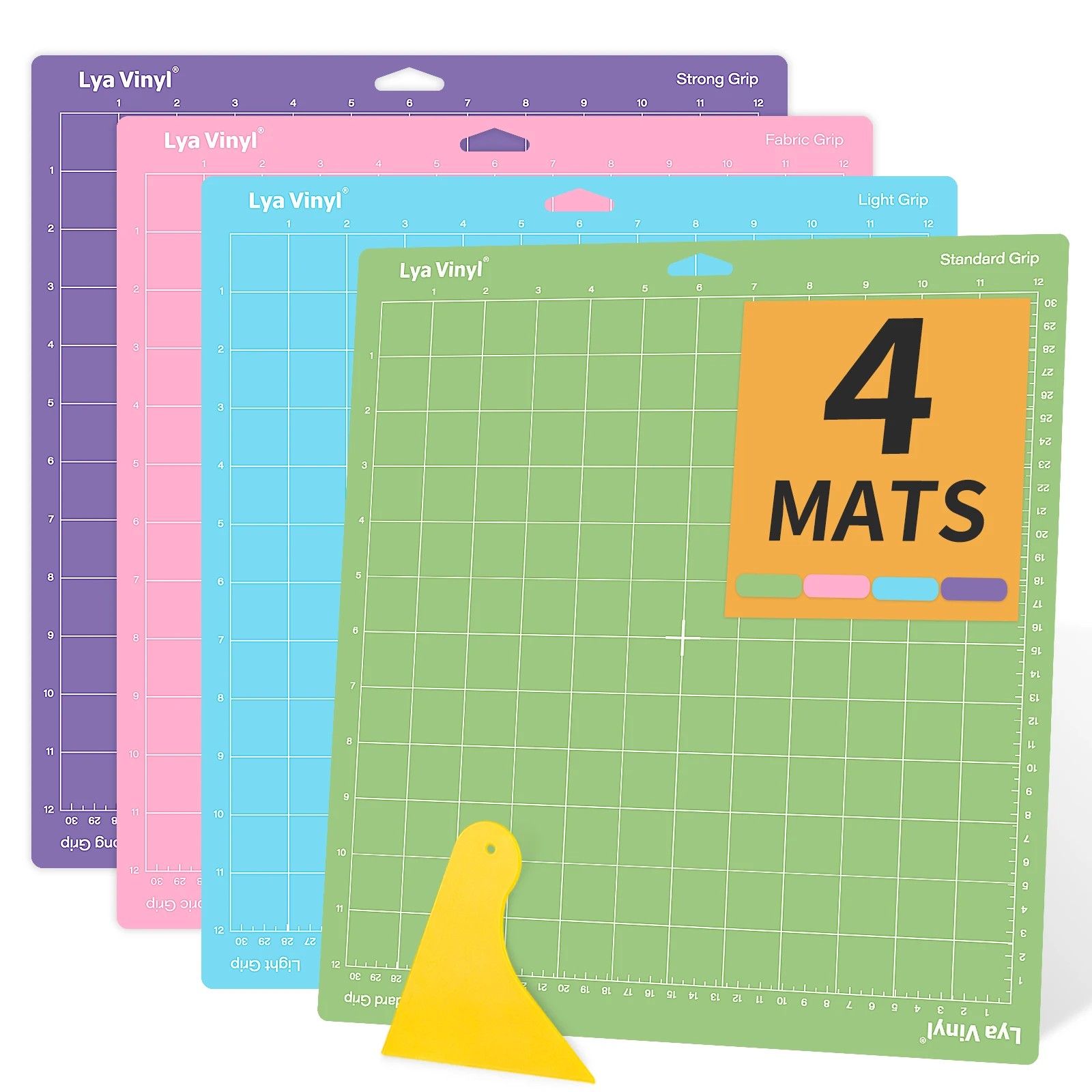 Коврик для резки марки LYA Cricut 6 упаковок коврик 12x12 клейкие коврики аксессуары Cric