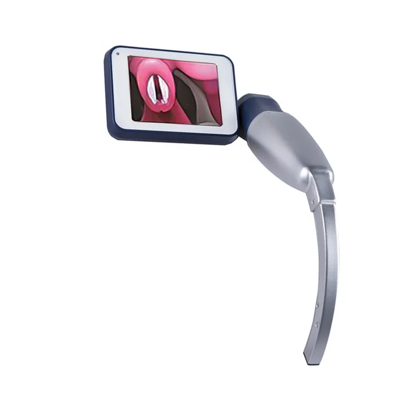 HD digital disposable video laryngoscopes with free disposable blades (1600095516499)