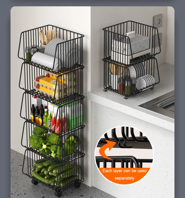 Wholesale Kitchen Wire Storage Basket Household Items