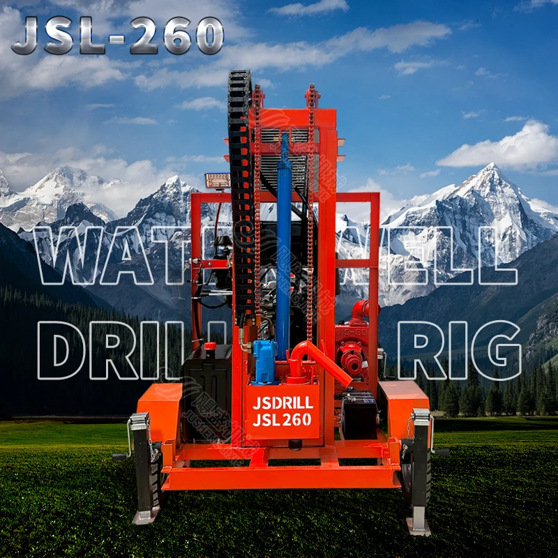 multifunction drilling machine engine diesel portable for water well drilling rig borehole drilling machines