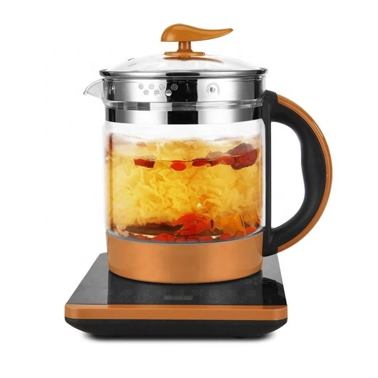 
Household Appliances Mini Portable Glass Stainless Steel Electric Kettle Hotel Tray Set 1.8L Parts Water Price Electric Kettle 