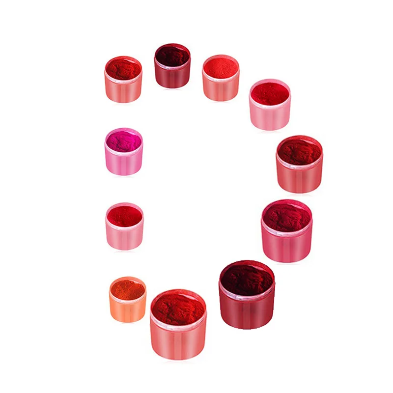 Edible pure plant natural powder for making lipstick pigment