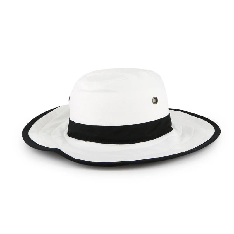 Adjustable Wide Brim Bucket Cap, Custom Bucket Hat