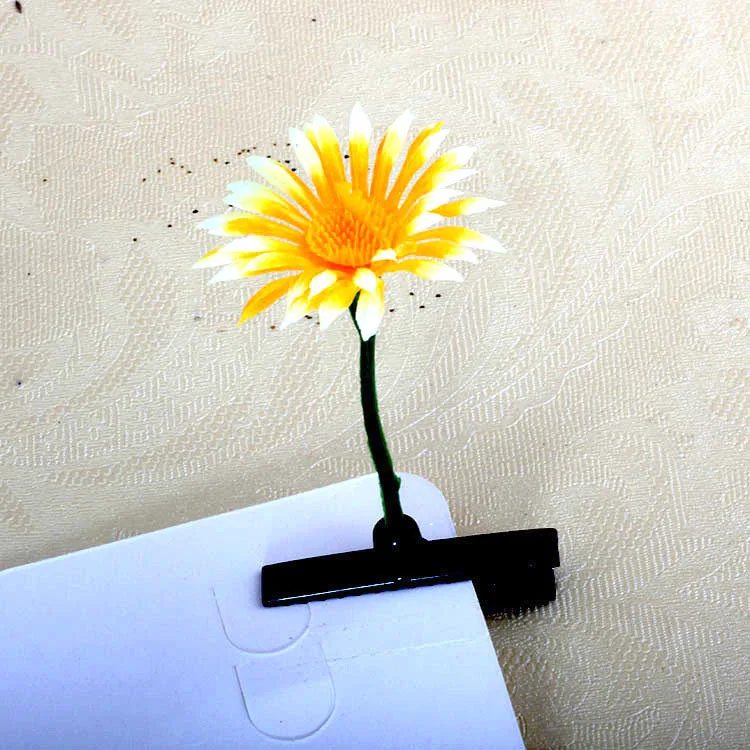 Customized Logo Promotional Products Little Grass Bean Sprout Hair Clips