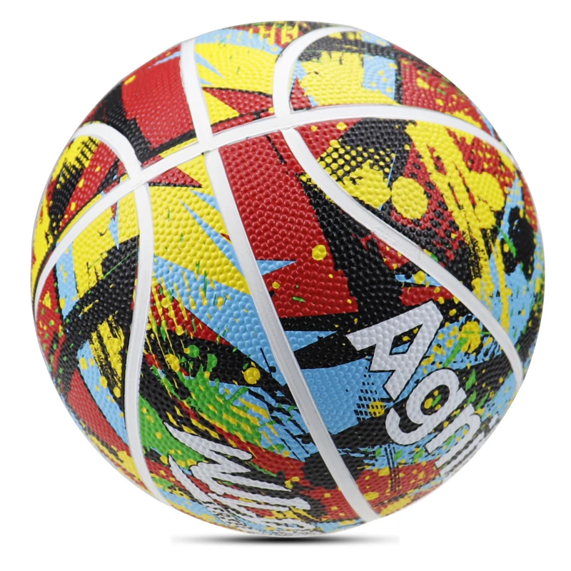 2022 New Fashion Basketball Hot Sale Customized Basketball Size 7 Rubber Basketball For Game