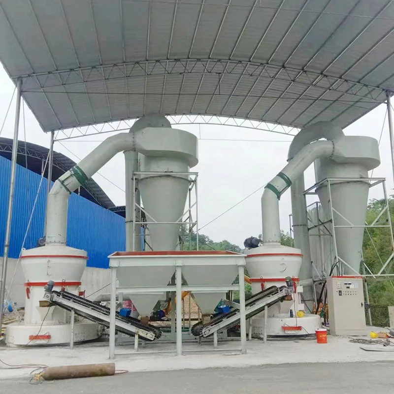 High Performance 4tph Small 4 Raymond Roller Mill For Barite Powder Mill Machine