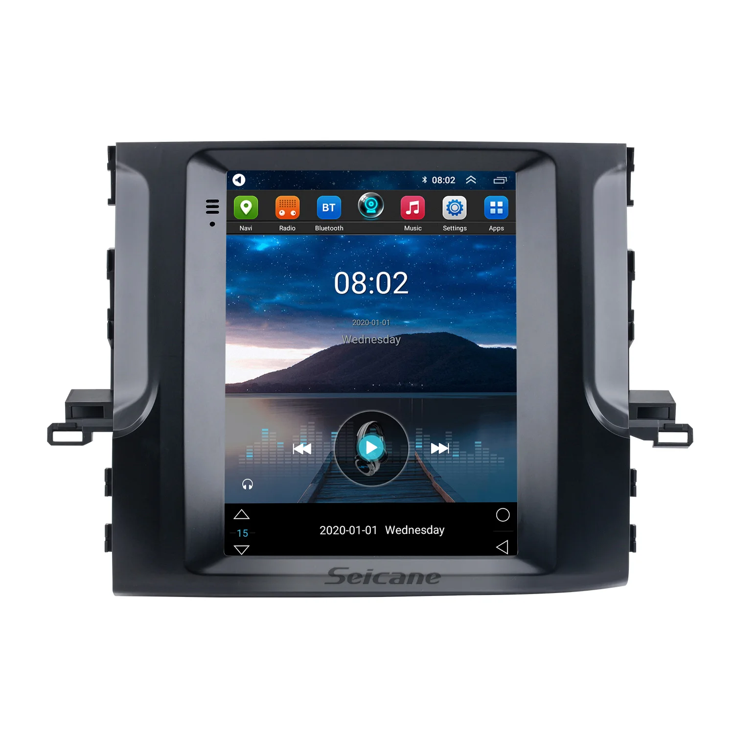 HD Touchscreen For Toyota Highlander 2015-2018 Radio Android 10.0 9.7 inch GPS Navigation support Digital TV Carplay