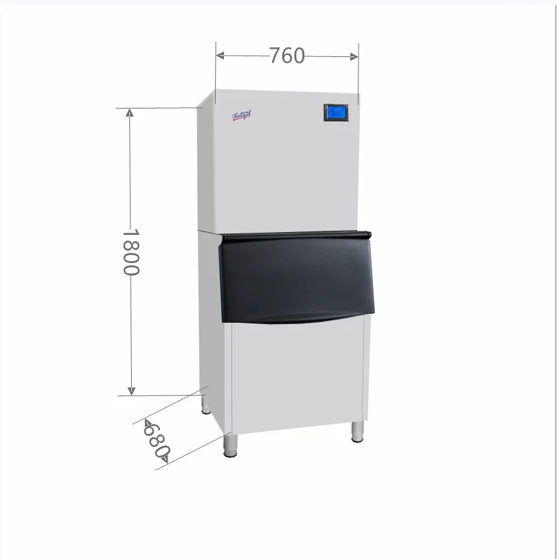Заводская цена для ресторана, магазина, отеля, машина для изготовления кубиков льда в виде полумесяца, мини-машина для изготовления льда, хит продаж, льдогенератор