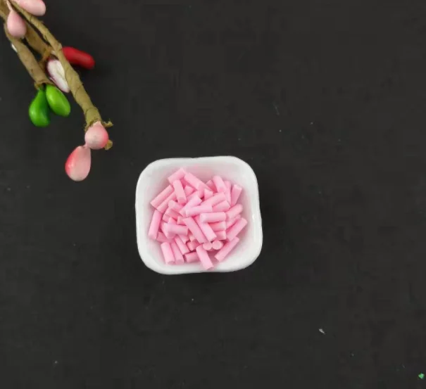 Creative  DIY mini chocolate silk candy  clay colors sprinkles 1000g sugar ice cream for cup keychain