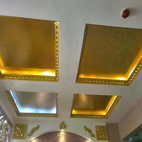 Hot Sell 14.2*13.5 cm 1000 Sheets B Gold Taiwan Gold Foil Leaf For Decorating Wall Art Crafts Furniture