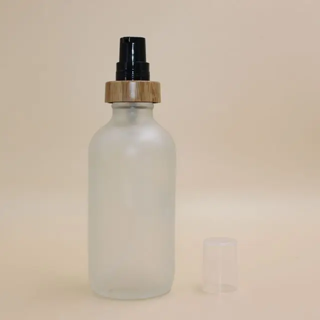 18/410 mist perfume spray 18mm suit essential oil bottle bamboo cap