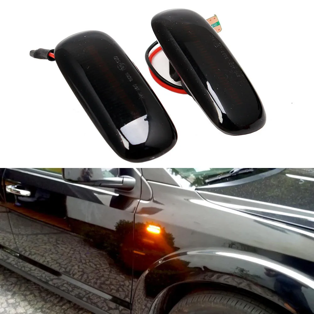 For Audi A2 A3 8L A4 B5 A6 4B C5 A8 4D TT 8N Led Dynamic Side Marker Turn Signal Light moving Sequential Blinker Light 2Pcs