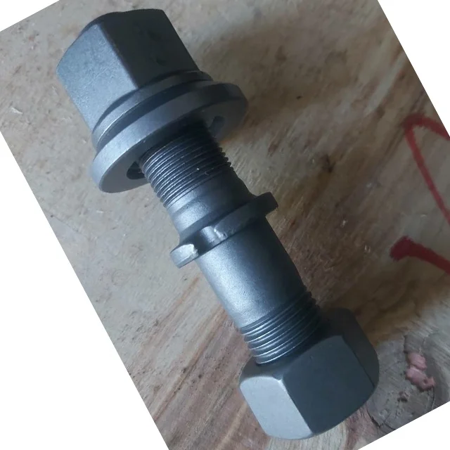 BPWW M22x1.5/M22x2/114 Hub Bolt with Two Nut for 10.9 Grade Pipe Fittings