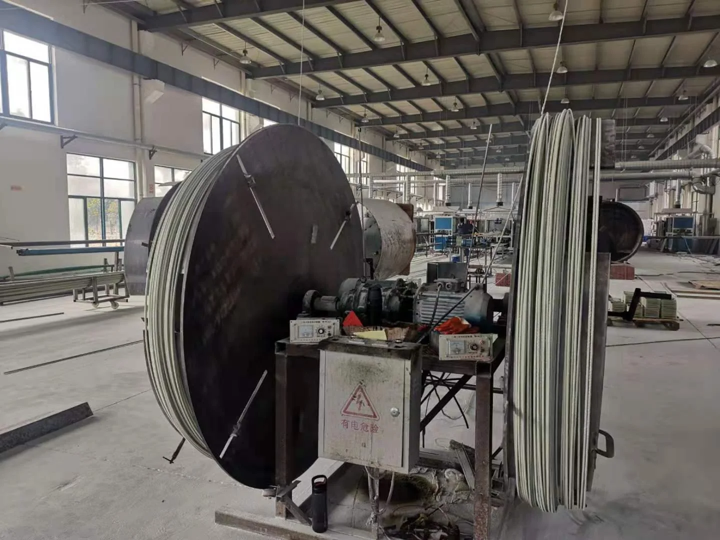 Pultrusion frp fiberglass reinforced polymer solid rods, grp glass fiber beam rebar