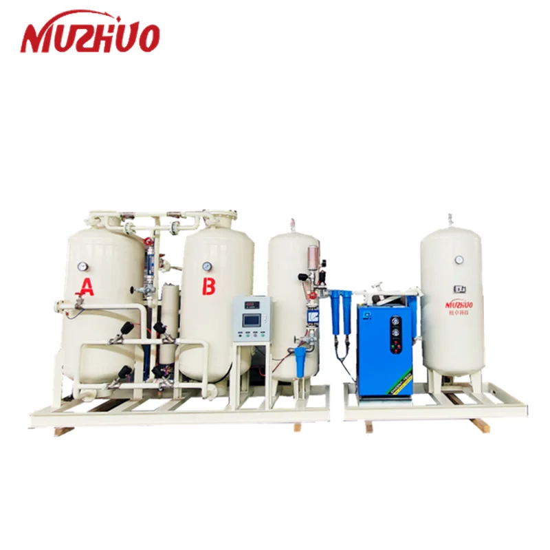NUZHUO Low Noise Oxygen Gas Generation Plant Hot Sale Movable Oxygen Producing Generator Nice Price