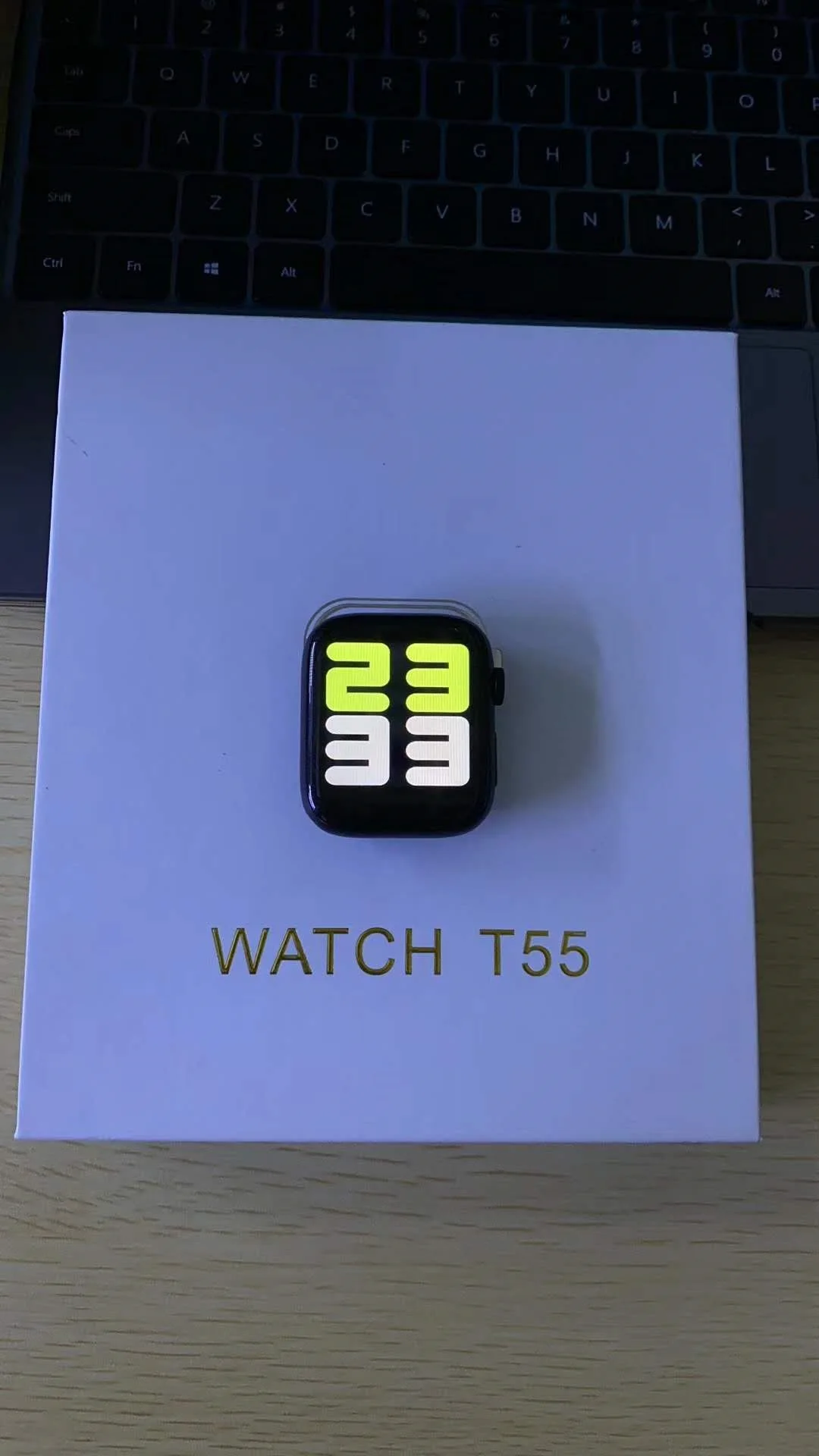 T55 Smart Watch New Arrival Colorful Screen Heart Rate Blood Pressure Smart Bracelet Health Sport Smartwatch for Iphone