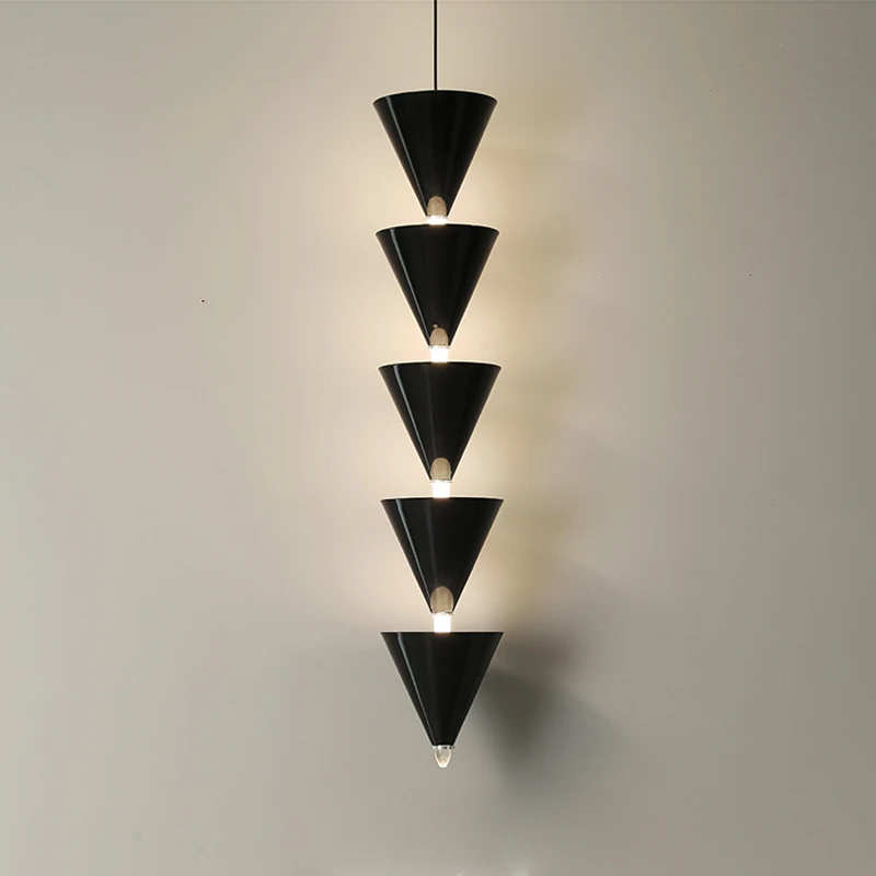 Wholesale retail home lighting living room background led pendant lamp hardware paint craft decorative light