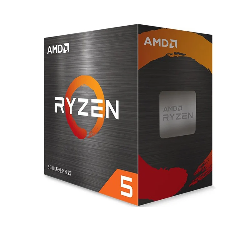 Для AMD R5 5600X 6-ядерный 12-нить настольных игр процессор поддержка упаковочная коробка