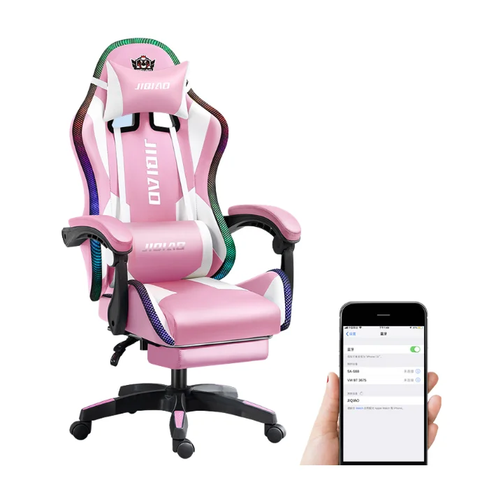 home office ergonomic  racing style comfortable leather  computer swivel chair silla gamer gonomic gaming chairs with footrest
