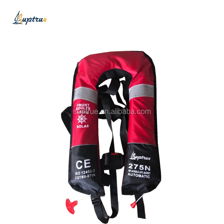 Good quality double air chamber automatic manual inflatable life jacket