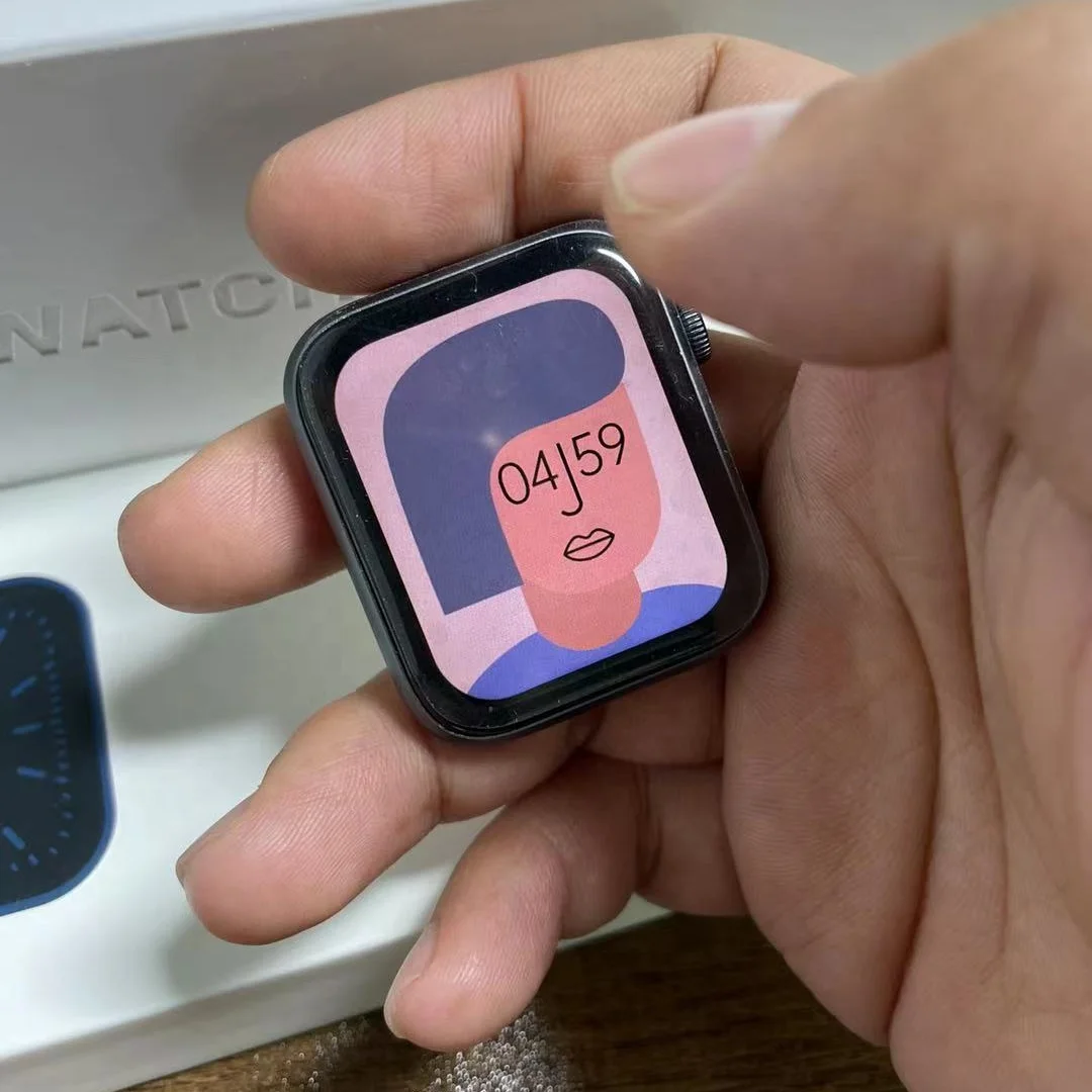 
2021 new smartwatch watch6 clone real 1:1HD 24-hour heart rate monitoring smart for new appled watch Series 6 iwatch appled 
