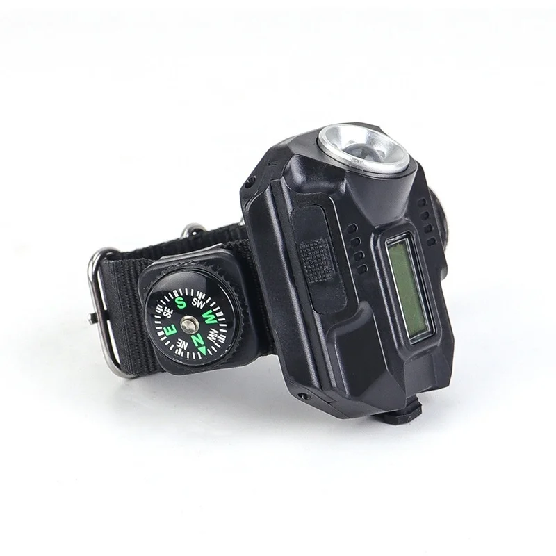 Emergency led bright flashlight usb bright flashlight multifunction Rechargeable Led watch light with battery