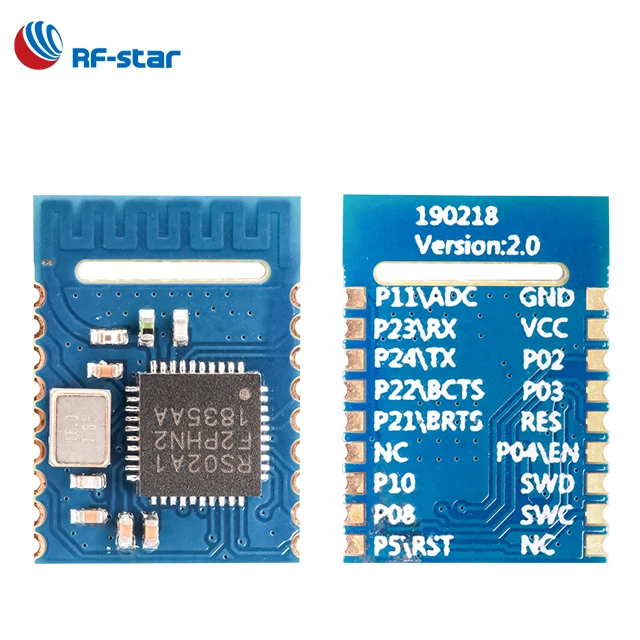 Cheap BLE UART module RF-star RS02A1-B  BLE 4.2 module high temperature cheap wireless module