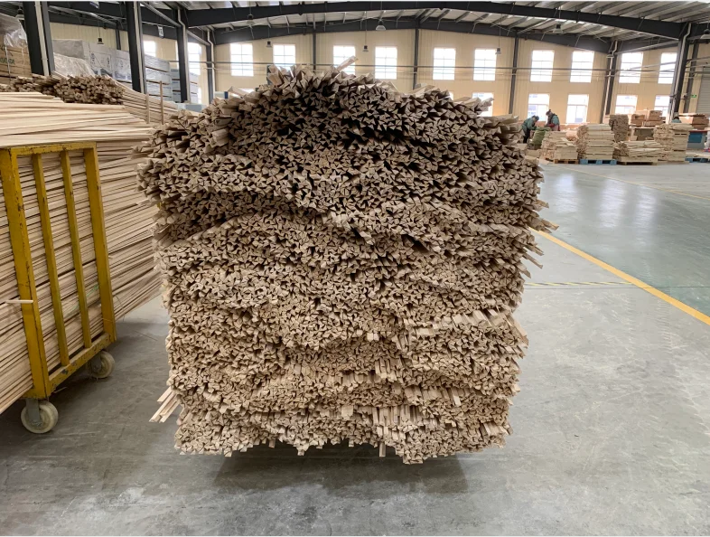 hot sale paulownia wood strips /wood sticks manufacturer