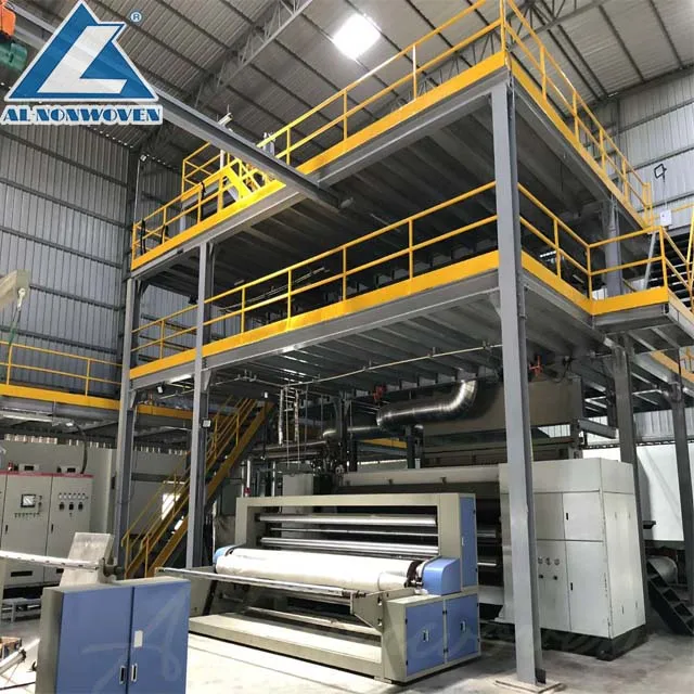 PP spun bond non woven fabric making machine / High Speed automatic non woven machinery