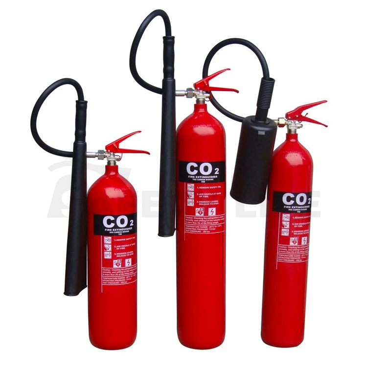 co2 fire extinguisher bottle/anti fire equipment/carbon dioxide fire extinguisher co2