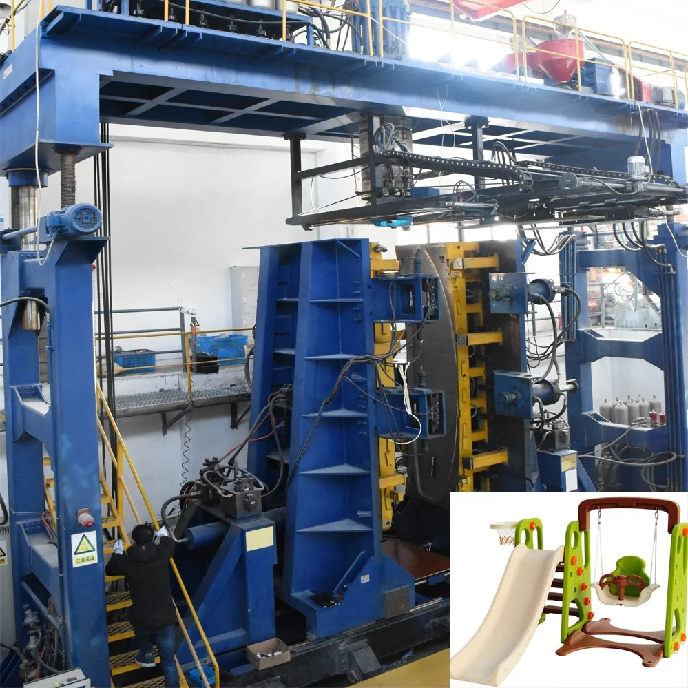 Customized blow molding parts for children slide/baby safety fence/kids playground equipments
