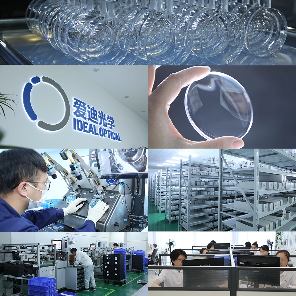 Wholesale SHMC 1.67 Index Photochromic Glasses Optical Lens Photo Grey Spin Eyewear Lenses